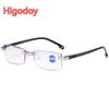 Fashion Presbyopic Glasses Anti-Blue Light Reading Glasses for Men and Women Retro Hyperopia Eyewear+1.0+1.5+2.0+2.5+3.0+3.5+4.0