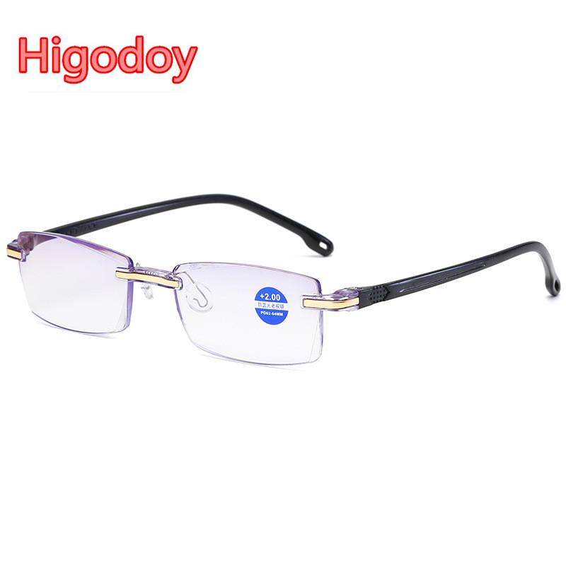 Fashion Presbyopic Glasses Anti-Blue Light Reading Glasses for Men and Women Retro Hyperopia Eyewear+1.0+1.5+2.0+2.5+3.0+3.5+4.0