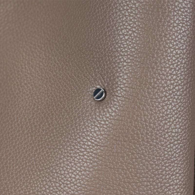 Tory Burch Romy Adjustable Strap Patchwork Design Leather Shoulder Bag Women Shoulder Bag Mushroom-Gray 170964-250