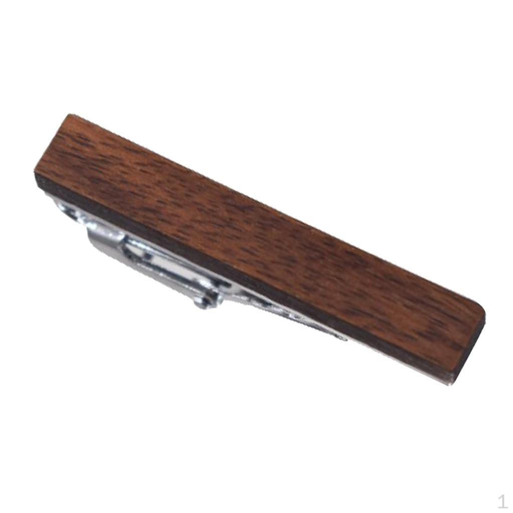 Модные Зажимы для Галстука Зажимы-Щипцы Мужские Рубашки Платье Walnut