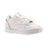 Reebok Chaussures Décontractées Lifestyle Classiques en Cuir Hw Synthétique Mode Confortables pour le Sport Absorption des Chocs Coupe Basse Baskets pour Femmes Rose Or BS9880