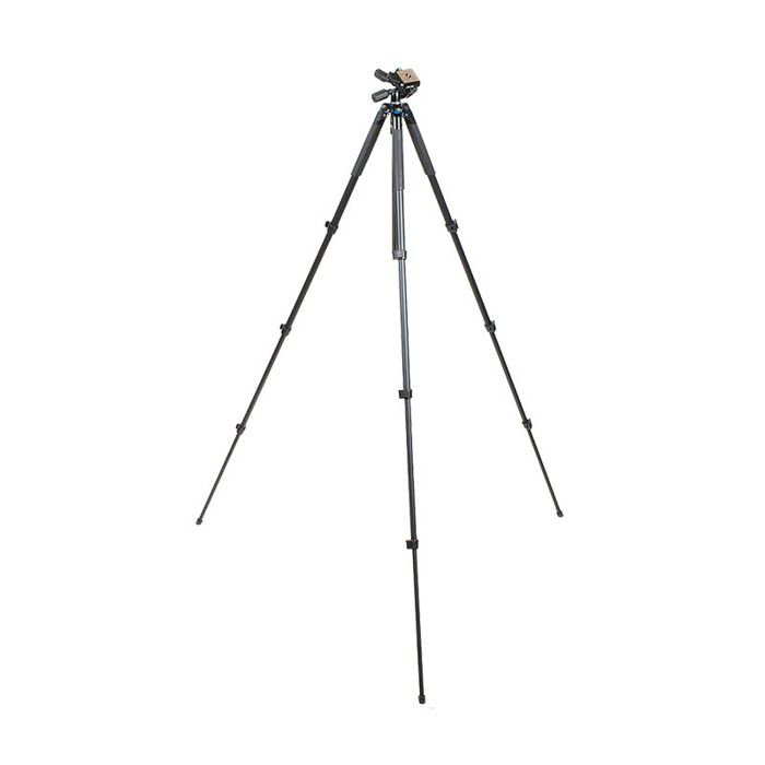 Slik Trépied Sprint Pro III Noir avec tête 3 Axes SH-704E - SLKSPRINTPROIII3WB