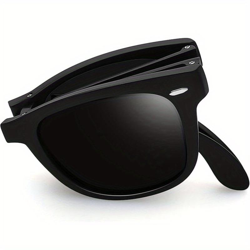 Non-polarized 2PcsMen Fashion Driving Sunglasses Unisex Car Driver Black Lens Eyewear