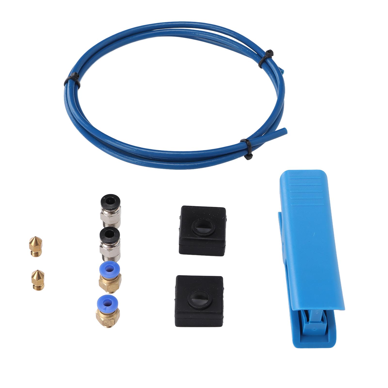 

Комплект деталей для 3D-принтера с силиконовым чехлом из ПТФЭ-трубки PC4‑M6 PC4‑M10, резак 0,4, сопла для Ender 33