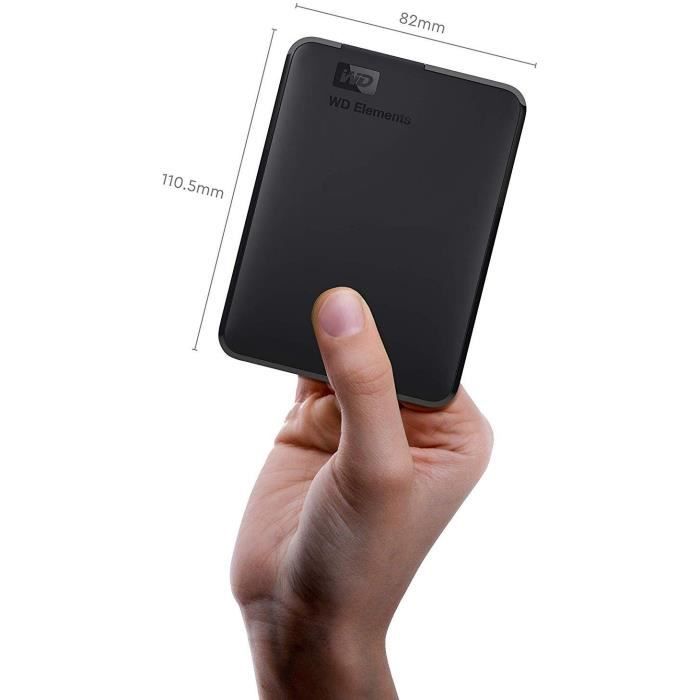 Disque dur externe Wd DISQUE DUR EXTERNE WD ELEMENT 5TO