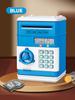 Bankomat Heslo Prasátko, elektronická dětská peněžní banka Mince může automaticky rolovat papír Úsporná krabička na peníze Dárky pro 3+ chlapce a dívky