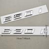 NEW 3D ABS Car Letters Logo 630i 640i 650i Sticekr Rear Trunk Badge Emblem Decal For BMW 630i 640i 650i F12 F13 F06 Tail Marking