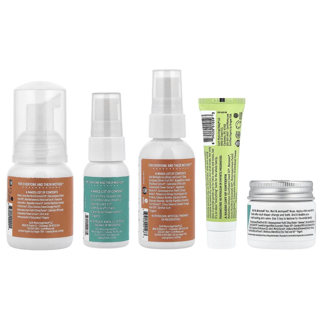 Earth Mama, A Little Something for Baby, 5-piece set