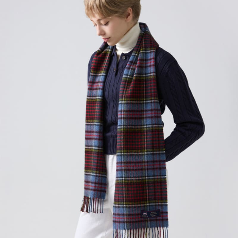 ABRAHAM MOON Merinowolle Schal 25cm - Anderson