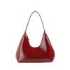 Premium sense bag women's armpit classic bag leather commuter bag shoulder oil wax leather dumpling bag women
