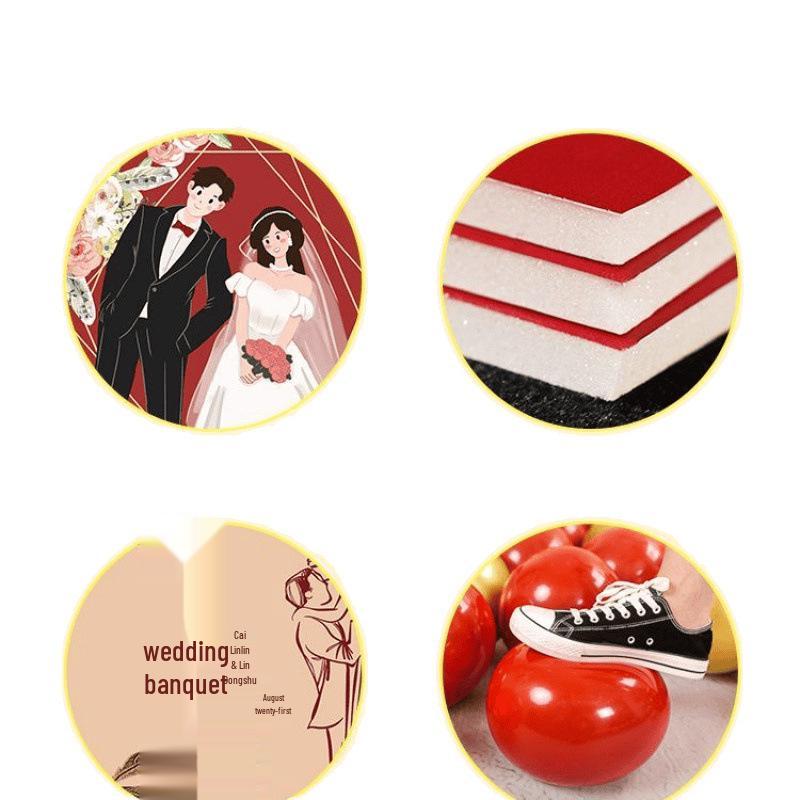 Wedding Engagement Photo Area Decoration Set: Balloon Kit & Welcome Board for Background Wall