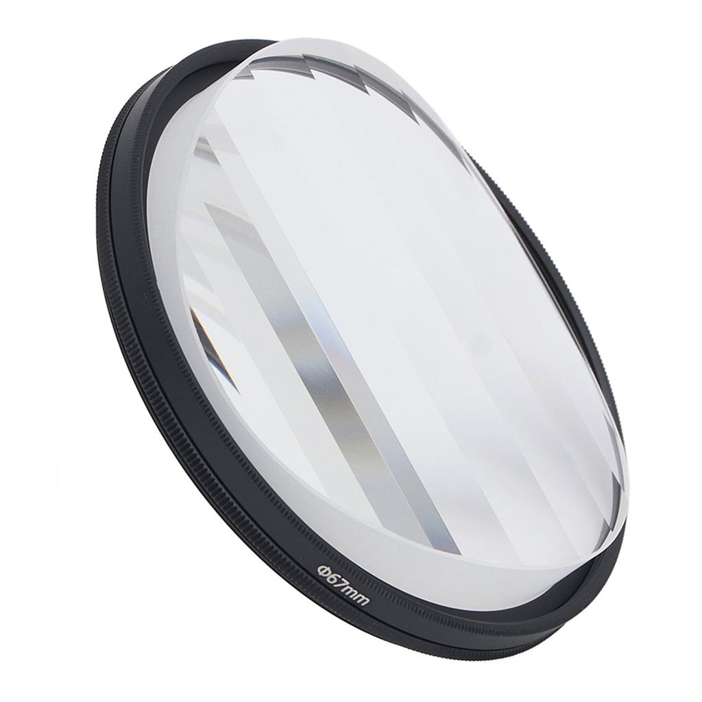 Filtru cameră Prismă liniară de sticlă Acoperire MRC Imagini color repetate Prim-plan Blur Prismă Filtru pentru