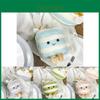 Lindo Peluche Suave Triángulo Pastel Llavero Con Dulce Diseño Para Regalos de Cumpleaños