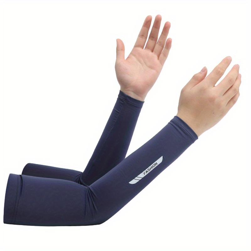 

Summer Thin Sun-protective Sleeve Men Anti-UV Arm Sleeves for Driving Cycling Male Arm Protection L