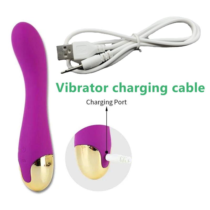 USB Power Charging Cord 2.5mm Replacement USB DC Charger Adapter for Rechargeable Adult Sex Toys Massagers Fast Charging Cable