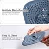 with Suction Cups Drain Cover with TPR Material Household Use Hair Catcher Easy to Clean Shower Drain Strainer Protector