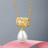 Lindon 925 Sterling Silver Classic Women Necklace Pendant Zircon Fashion Gift