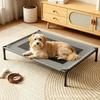 Summer breathable pet marching bed, moisture resistant off the ground, cat and dog beds, small and medium-sized dog beds