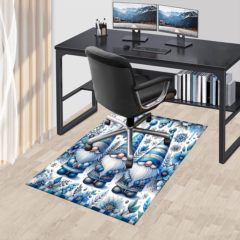1PC Gnome Winter Anti-slip carpet, suitable for Office, bedroomand playrooms. It can also be used as a sofa footrest cover-R103