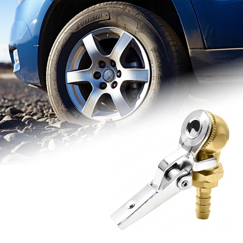 Tire Valves Copper Air Chuck for Quick Inflation On Various Vehicles Featuring Shut Off Valves Universal Copper Chuck
