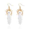 Skull Skeleton Earrings Zinc Zinc Alloy Imitation Human Bone Earrings Fashion Halloween Drop Earrings  Gift