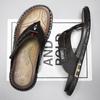Mode Zehentrenner Sommer Herren Hausschuhe Freizeitschuhe Strandsandalen Outdoor Pantoletten Laufkomfort Designer Mode Luxus Leder