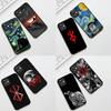 Casing for Samsung Galaxy S10 S8 S9 Plus A33 A34 A31 70 A71 A72 Note 20 9 8 S10E Phone Cover Soft Case Berserk Wallpaper Guts