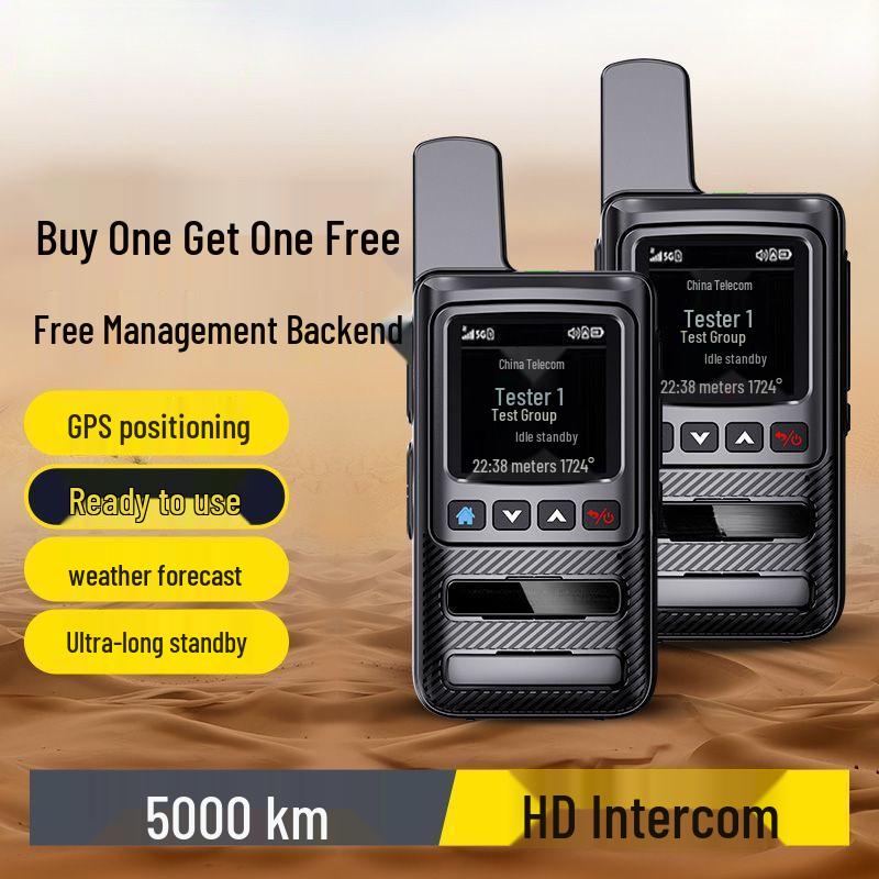 National Ultra-Thin Walkie-Talkie with Unlimited Range for Construction Sites