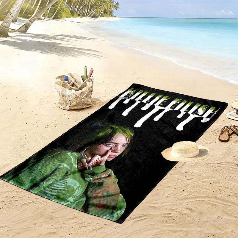 BE Beach Towel, Large Soft Quick Dry Towel for Beach Camping Swimming