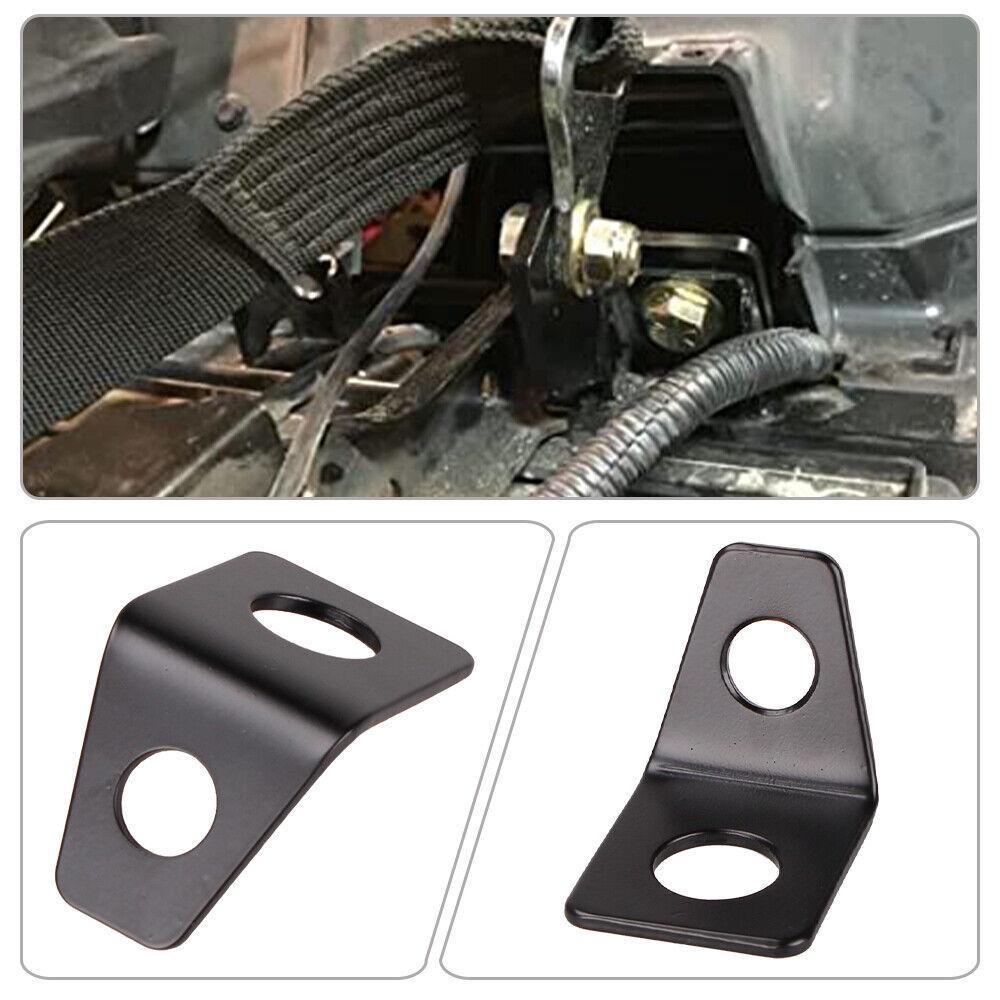 4PCS Seat Belt Mounting 90 Degree L-Bracket For 2 3 4 5 Point Racing Harness