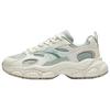 Little Millennium Comfortable Versatile Wear-Resistant Shock Absorption Low-Top Casual Shoes Women Sneaker White Green 122518812-6