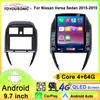Android Car Radio for Nissan Versa Sedan 2015-2019 Stereo GPS Navigation Video Multimedia Player Tape Recorder  Carplay