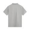 Li-Ning Comfortable Casual Minimalist Solid Color Versatile Moisture-Wicking Short Sleeve Polo Shirt Men Polo Shirts Ultimate-Gray APLV083-20
