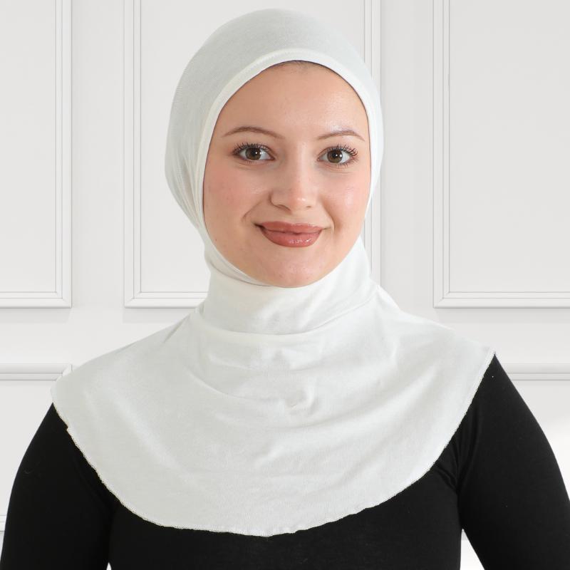 Sport Hijab For Women, Muslim Head Scarf, Flexible Turban Girls, Chic Islamic Wear For Gym, Neck Collar Bonnet Viscose