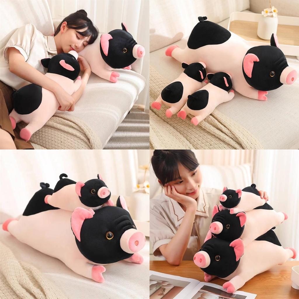 Adorable Plush Pig Piglet Doll Plush Toy Cushion For Cozy Bedtime Gifts