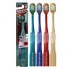 Ebisu Quad-Bristle Soft Adult Toothbrushes, 3-Pack