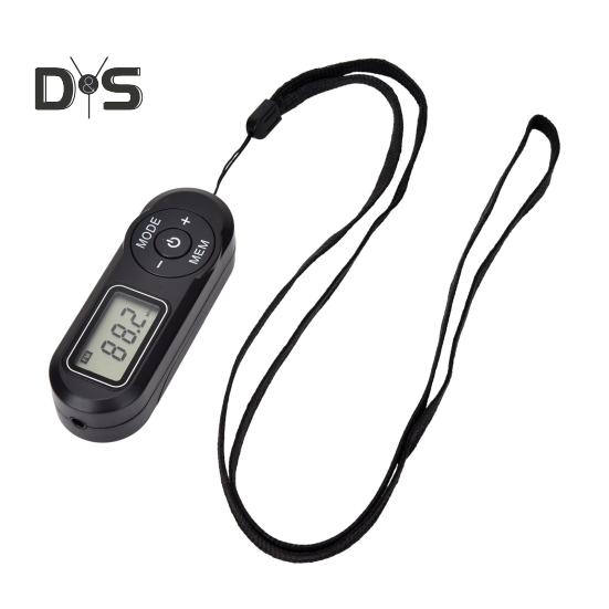 Mini Radio LCD Digital Display Retro Portable Pocket FM Player Receiver Outdoor Travel Rechargeable Small Radio