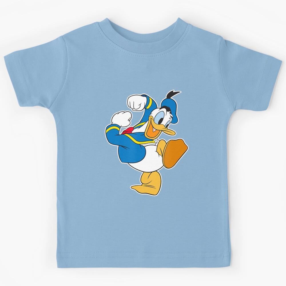 Duck Ready To Go Cartoon Character Kids T-Shirt 100