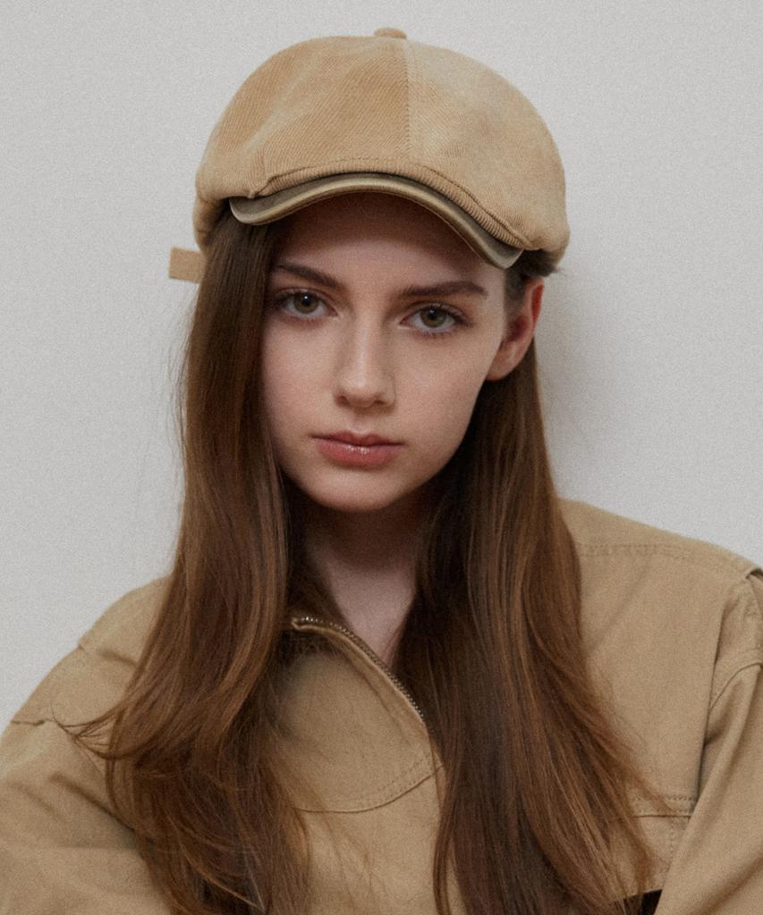 Tatiana Vintage Corduroy Hunting Cap Ht8160 3 Colors