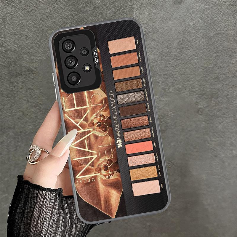 Makeup Eye Shadow Box Pattern Shockproof Phone Case for Samsung A17 A16 A15 A14 A37 A57 A36 A56 A26 A35 A55 A25 A34 A54 A24 A13