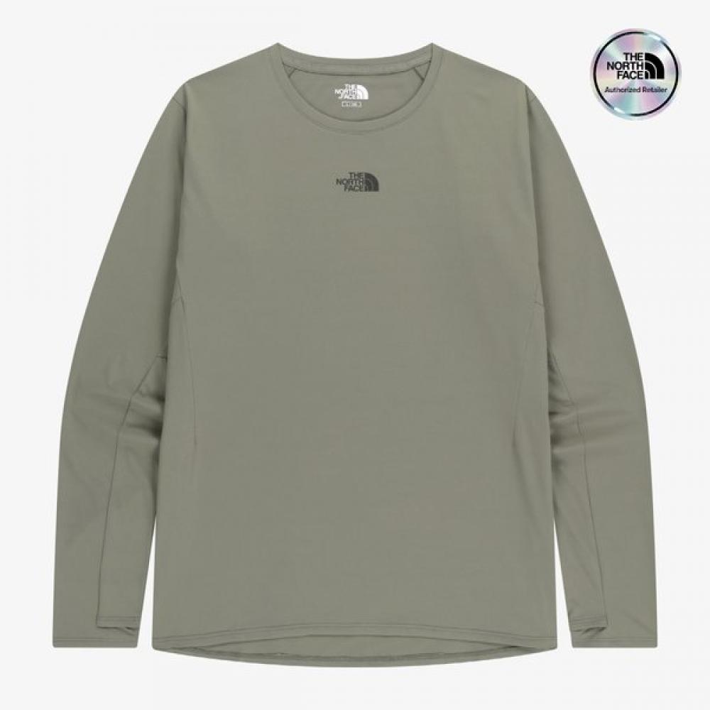 The North Face Step Up Long Sleeve Tee Light Khaki Nt7tr55l LIGHT KHAKI/090