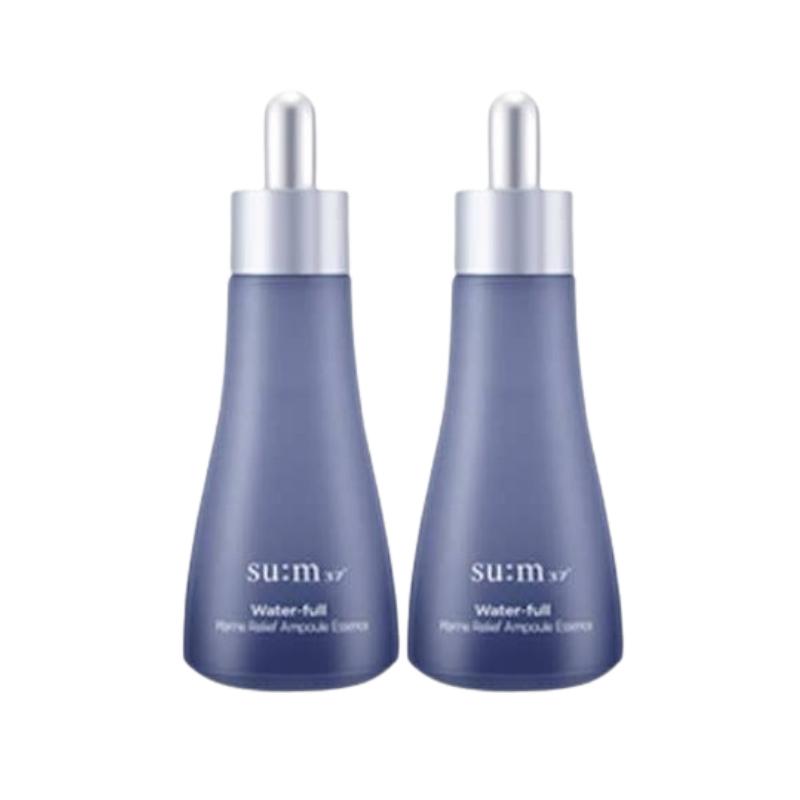 SU:M37 Water-full Marine Relief Ampoule Essence 50ml | Hydrating & Calming Korean Skincare for Sensitive Skin