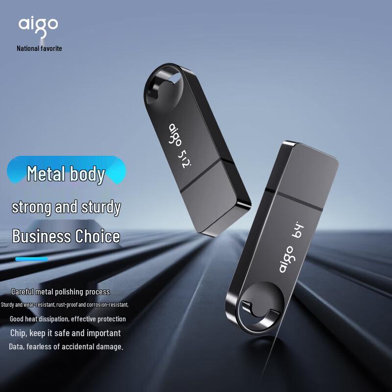 Aigo U336 32GB USB 3.2 Metal Cap Flash Drive