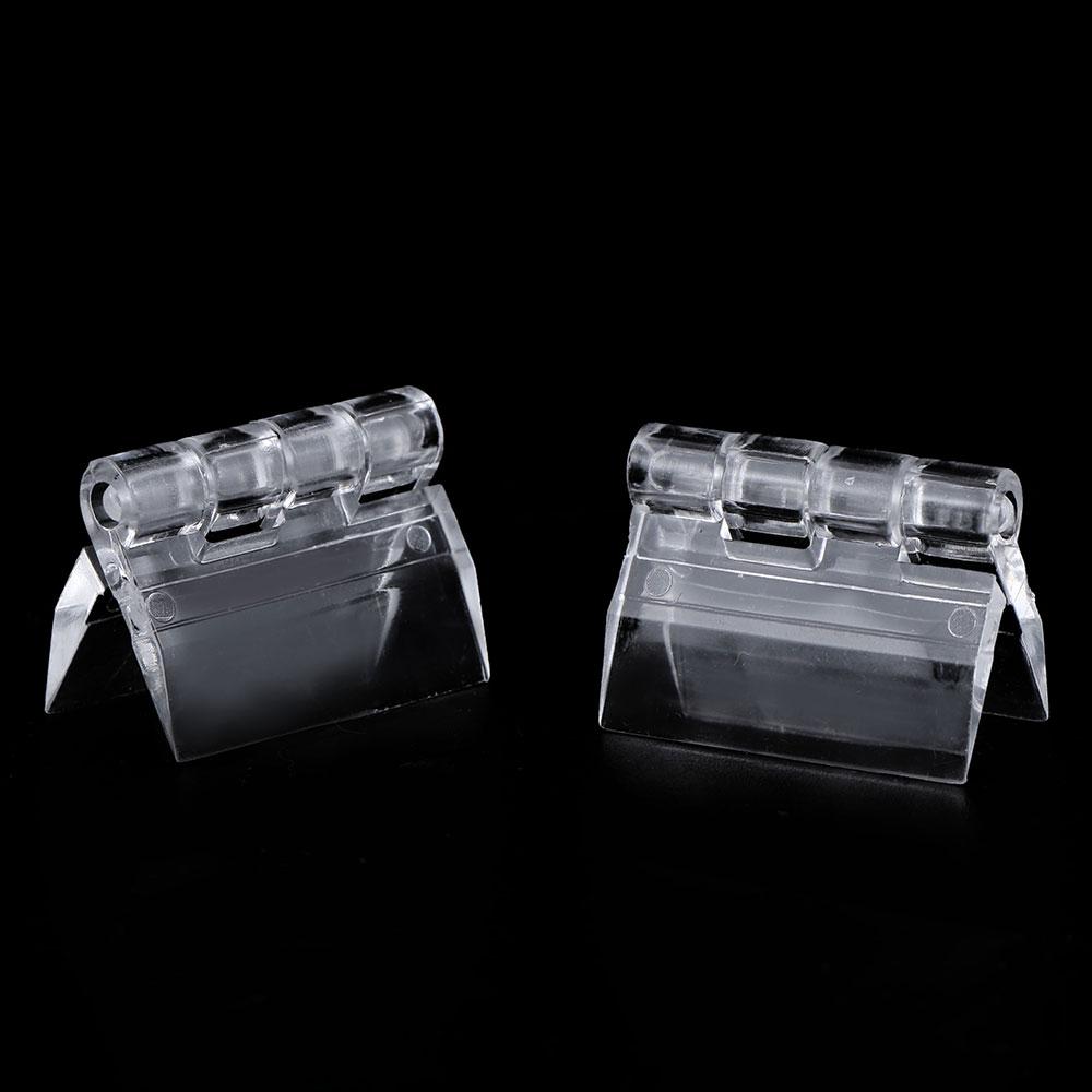 

Folding Plastic Transparent Door Hinges Durable Acrylic Hinges
