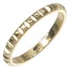 Quatre Clos De Paris Medium Ring K18 Yellow Gold #9.5(US Size) 4.1g Mens Used
