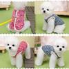 Fashion Puppy Vest Cute Thickened Pet Dog Clothes Pet Supplies Floral Prints Teddy Bear Coat Winter Gift