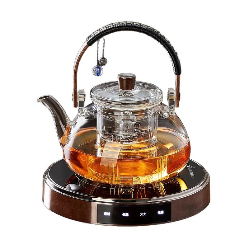 Yiceng Electric Ceramic Stove & 1.1L Glass Teapot Set