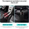 Cup Holder Large Cup Holder. Auto Water Bottle Holder Bag .Car Water Cup Storage Bag Large 30/50 Oz. Bottles & Big Drinks. Hanging Multi-Function