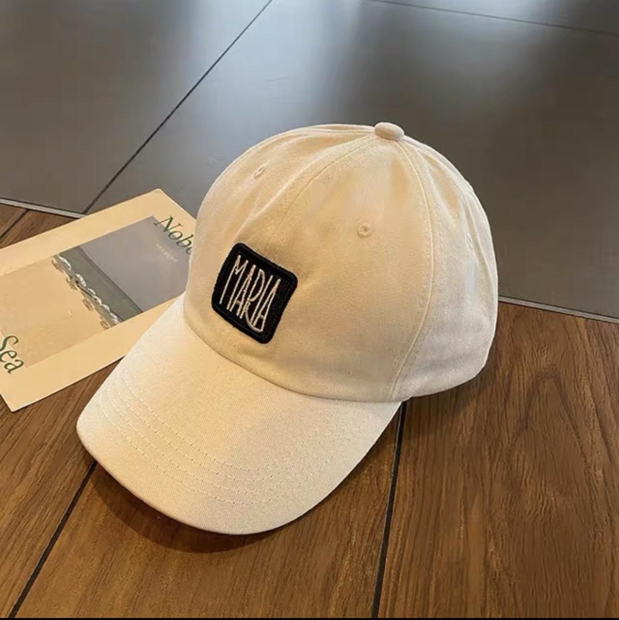 

Baseball cap female spring and summer tide brand showing face small hat versatile summer street hipster cap Adjustable