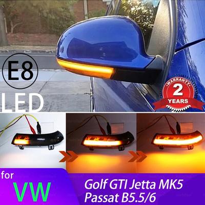 Dynamische Blinker LED Rückspiegel Anzeige Blinker Repeater Licht Für Volkswagen VW GOLF 5 Jetta MK5 Passat B5.5 B6 EOS